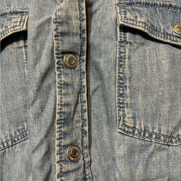 ZARA Cotton Denim Dress - Picture 4 of 6